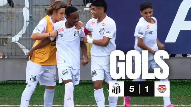 SANTOS 5 x 1 RB BRGANTINO | GOLS | PAULISTA SUB-13 (18/10/26)