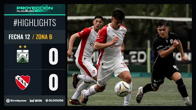 FERRO 0 - 0 INDEPENDIENTE I Resumen del partido I #TorneoProyección Clausura 2026