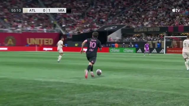 Messi empieza la jugada y la termina para meter el segundo del Inter Miami