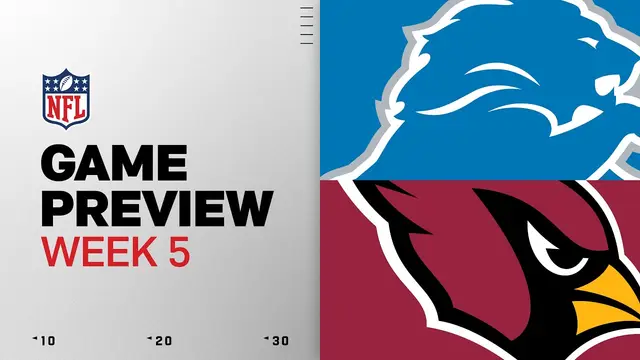 Detroit Lions vs Arizona Cardinals | 2026 Week 5 Game Preview