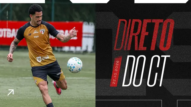 DIRETO DO CT: 22/10/2026 | SPFC PLAY