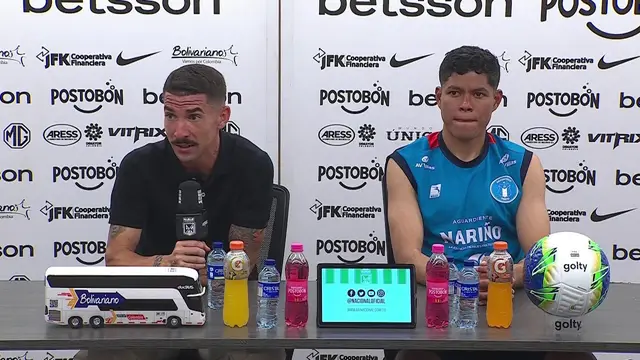 Rueda de prensa de Pasto tras su partido con Nacional