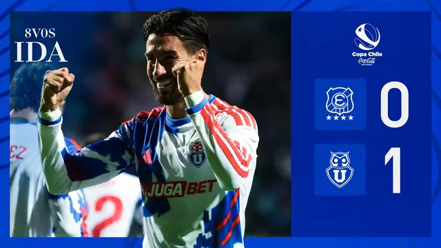 Everton 0-1 Universidad de Chile | #CopaChileCocaColaZeroAzúcar | 8vos de Final - Ida