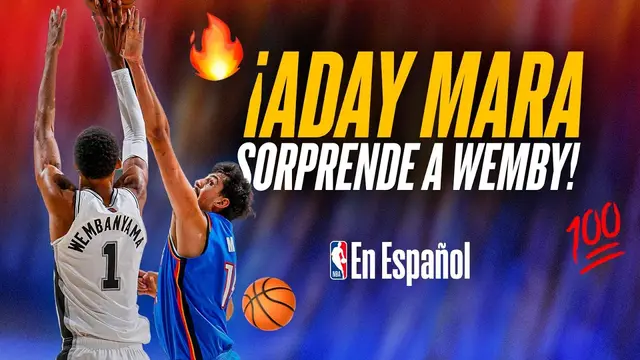 A LA ALTURA I El espectacular BLOQUEO de Aday Mara en su presentación oficial vs San Antonio 💪🇪🇦🏀