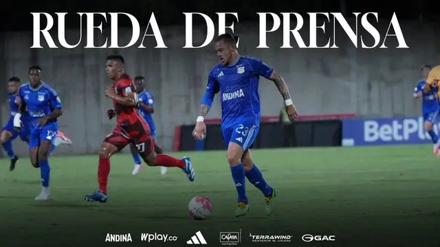 Rueda de prensa: Millonarios FC vs Fortaleza.🔵🎙