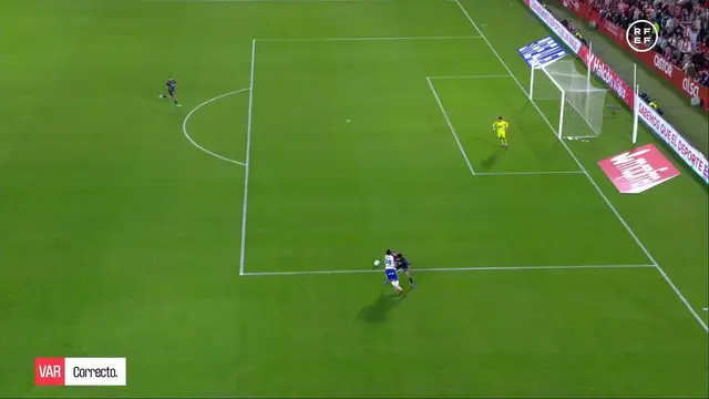 AUDIO REVISIÓN VAR | Segunda División | Jornada 11 | Granada CF - Real Valladolid I Minuto 90+6