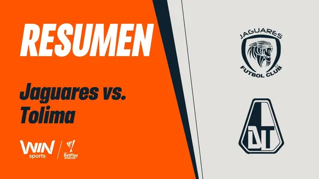 Jaguares vs. Tolima (resumen y goles) | Liga BetPlay Dimayor 2026-2 | Fecha 14