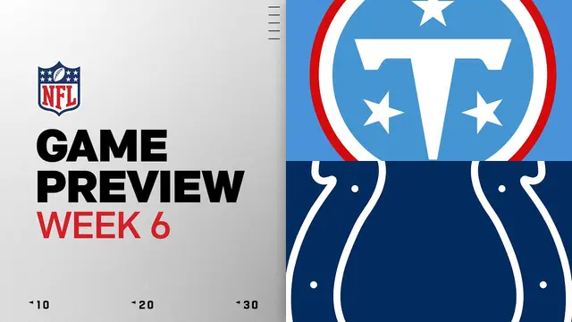 Tennessee Titans vs Indianapolis Colts | 2026 Week 6 Game Preview