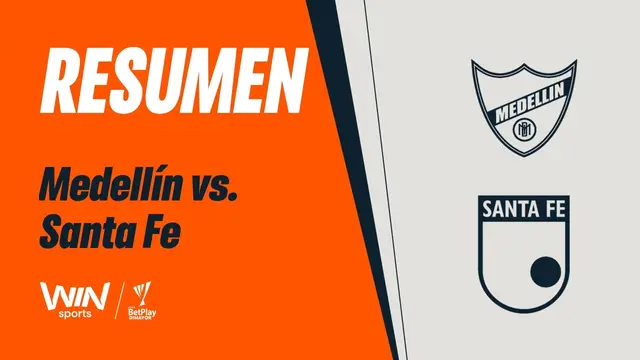 Medellín vs. Santa Fe (resumen y goles) | Liga BetPlay Dimayor 2026-2 | Fecha 13