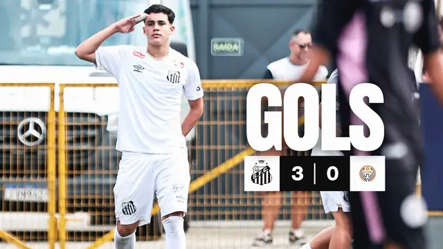 SANTOS 3 x 0 SKA BRASIL | GOLS | PAULISTA SUB-15 (10/10/26)