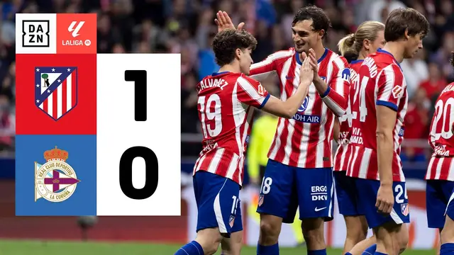 Atlético de Madrid vs RC Deportivo (1-0) | Resumen y goles | Highlights LALIGA EA SPORTS