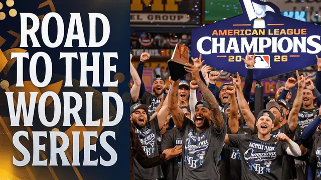The Rays' dominating road to the World Series! (Beat Yankees, Guardians en route to WS!)