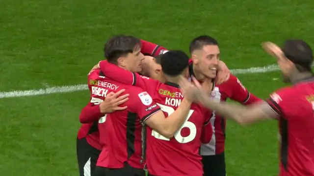 Lincoln City v Burnley Highlights
