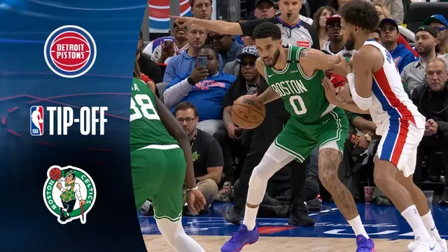 DETROIT PISTONS REMONTÓ EL PARTIDO Y VENCIÓ A BOSTON CELTICS