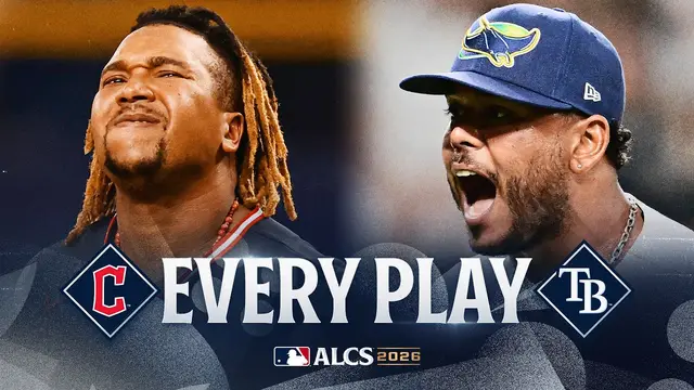 EVERY PLAY from Guardians vs. Rays ALCS Game 6