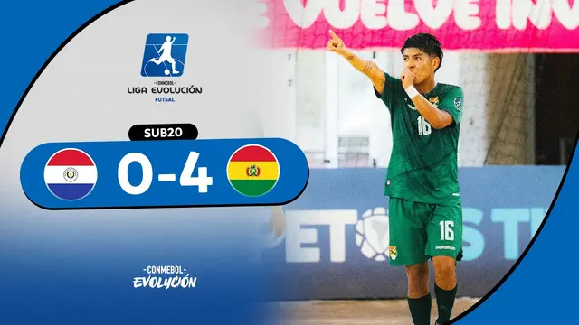 PARAGUAY vs. BOLIVIA | HIGHLIGHTS | CONMEBOL LIGA EVOLUCIÓN FUTSAL - ZONA SUR | SUB20