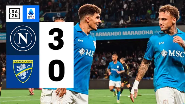 Napoli vs Frosinone (3-0) | Resumen y goles | Highlights Serie A