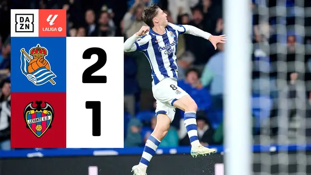 Real Sociedad vs Levante UD (2-1) | Resumen y goles | Highlights LALIGA EA SPORTS