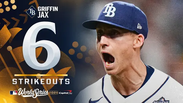 Griffin Jax struck out 6 with the Rays facing elimination! | MLB World Series Game 4 Highlights