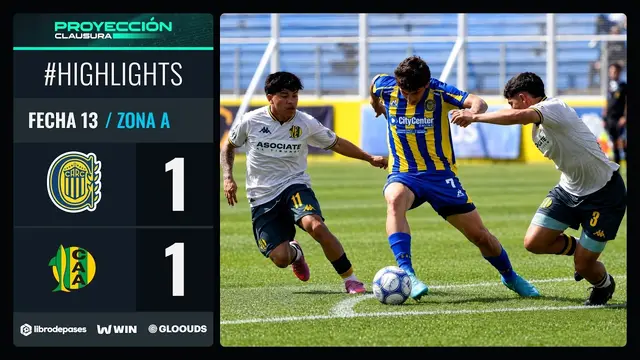 ROSARIO CENTRAL 1 - 1 ALDOSIVI I Resumen del partido I #TorneoProyección Clausura 2026