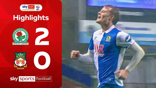 Guðjohnsen double sinks Wrexham 👏 | Blackburn 2-0 Wrexham | EFL Highlights