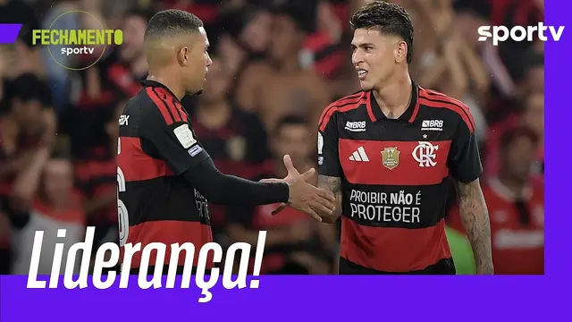 FLAMENGO VENCE O FLUMINENSE E SEGUE NA LIDERANÇA DO BRASILEIRÃO | FECHAMENTO | sportv
