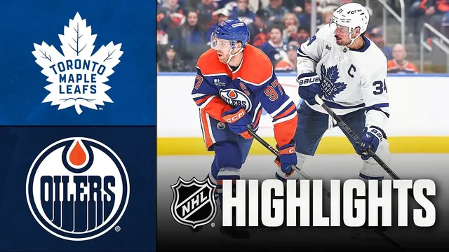 Maple Leafs vs. Oilers | NHL Highlights | Oct 24, 2026