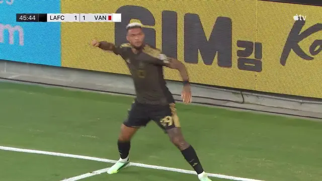 BOUANGA EQUALIZES AGAINST VANCOUVER!