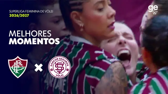 FLUMINENSE 3 X 2 LONDRINA | MELHORES MOMENTOS | SUPERLIGA FEMININA DE VÔLEI 2026/27 | ge tv