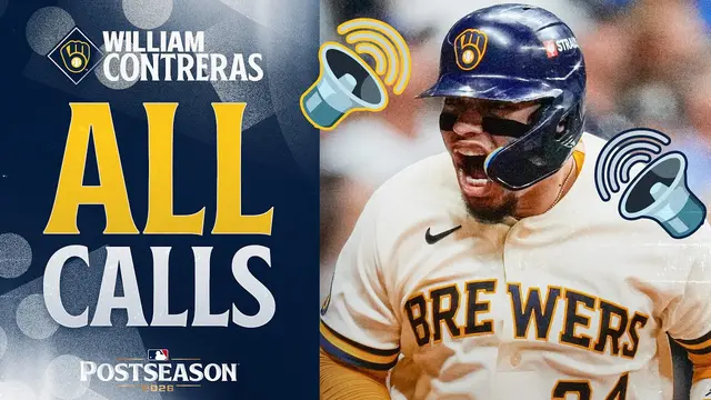 William Contreras’ ELECTRIFYING NLCS Game 2 home run vs. the Dodgers (ALL CALLS) ⚡️ | MLB Highlights