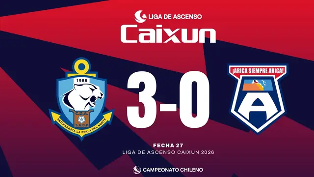 #LigadeAscensoCaixun | Deportes Antofagasta vs San Marcos de Arica | #Fecha27
