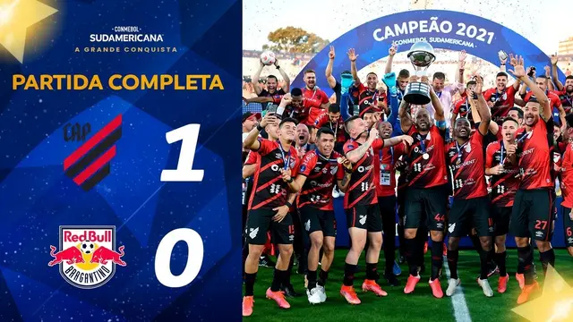 PARTIDA COMPLETA | ATHLETICO PARANAENSE X RED BULL BRAGANTINO | CONMEBOL SUDAMERICANA 2021