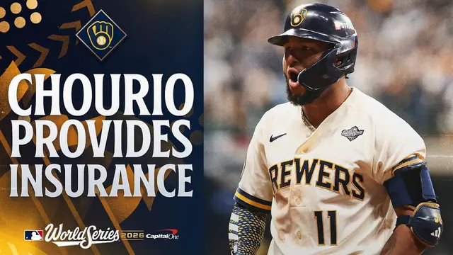 Brewers add ANOTHER run in Game 1 of the 2026 World Series! 😳 | MLB Highlights
