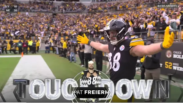 PAT FREIERMUTH GETS ANOTHER ONE FOR THE STEELERS