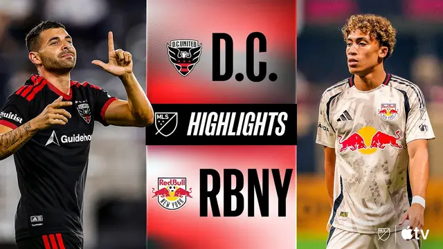 D.C. United vs. Red Bull New York | Full Match Highlights | TIGHT 10-MAN FINISH!