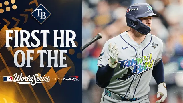 The first home run of the 2026 World Series belongs to Liam Hicks! 😳 | MLB Highlights