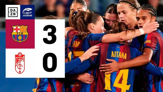 FC Barcelona vs Granada CF (3-0) | Resumen y goles | Highlights Liga F