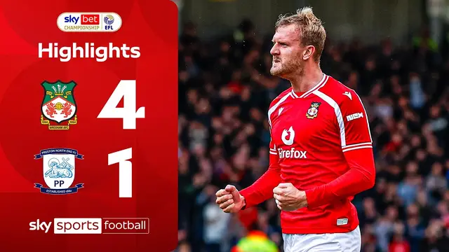 FOUR for Wrexham in much-needed win! ✅ | Wrexham 4-1 Preston | EFL Highlights