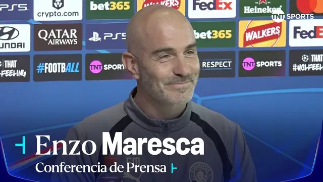 MARESCA: NO SÉ SI ESTAMOS AL NIVEL DE ELLOS | CONFERENCIA | MAN. CITY VS. PSG | CHAMPIONS LEAGUE