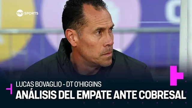 Lucas Bovaglio analiza la igualdad ante Cobresal - Liga de Primera Mercado Libre 2026