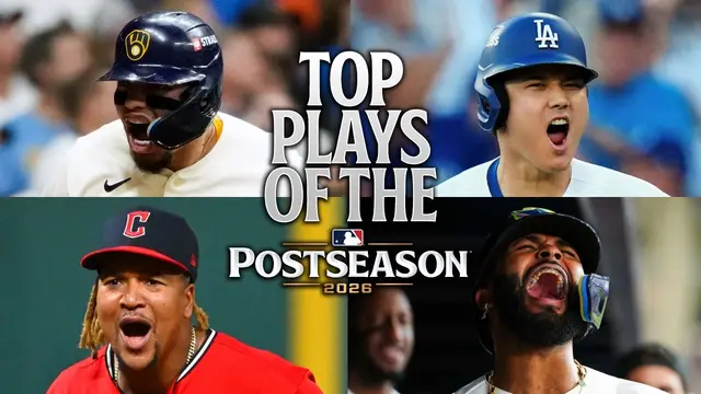 The BEST plays of the 2026 Postseason! 🤩 (Ft. Wild Card, Division Series AND Championship Series!)