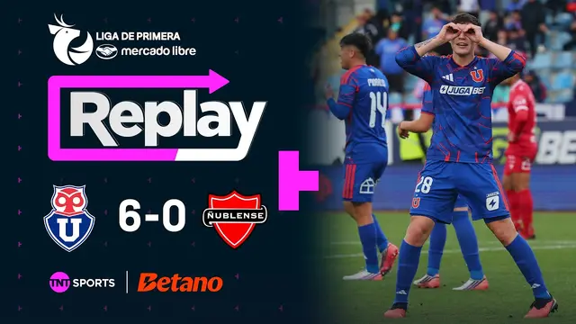TNT Sports Replay | Universidad de Chile 6 - 0 Ñublense | Fecha 24