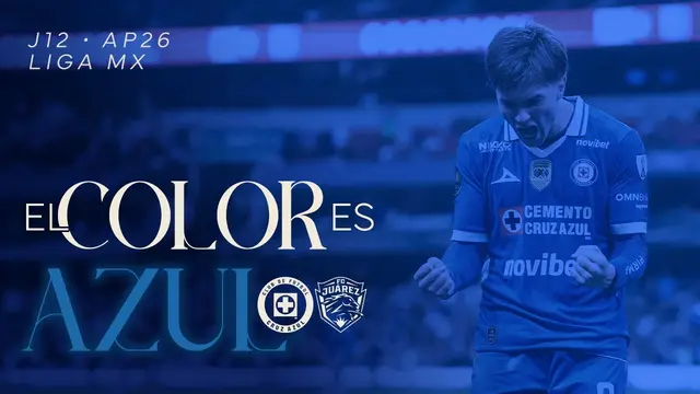 El Color es AZUL | Cruz Azul vs Juárez | Jornada 12 | Apertura 2026