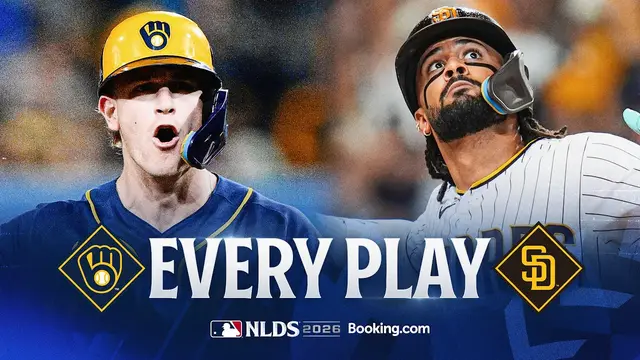 EVERY PLAY from Brewers vs. Padres NLDS Game 4