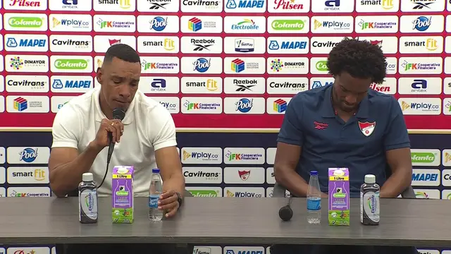 Rueda de prensa de Medellín tras su partido con Once Caldas