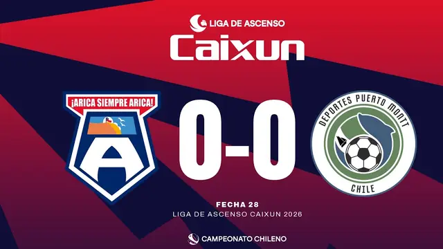 #LigadeAscensoCaixun | San Marcos de Arica vs Deportes Puerto Montt | #Fecha28