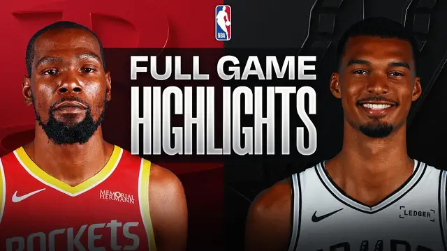 ROCKETS at SPURS | FULL GAME HIGHLIGHTS | October 23, 2026