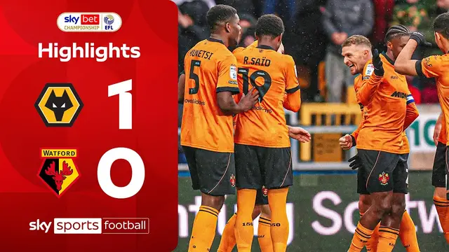Armstrong winner extends Hornets pain 🐺 | Wolves 1-0 Watford | EFL Highlights