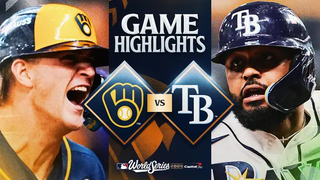 BREWERS vs. RAYS: World Series Full Game 4 Highlights (October 27) | 2026 MLB Postseason