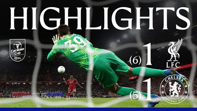Liverpool 1-1 Chelsea (6-5 pens) | HIGHLIGHTS | Carabao Cup 2026/27